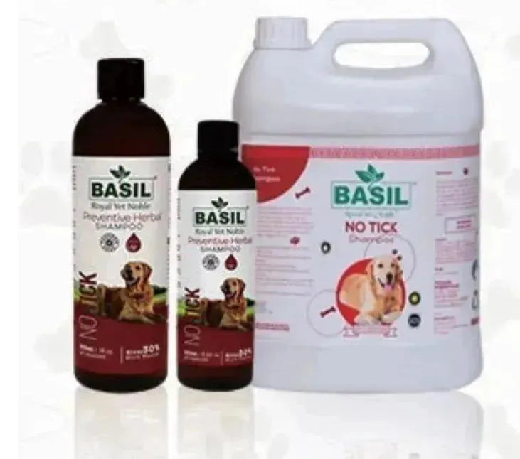 Shop Online for Basil No tick shampoo PetsCura