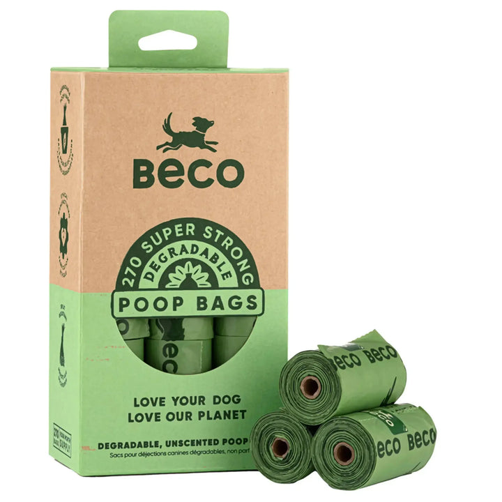 Beco Degradable Poop Bags Unscented - PetsCura