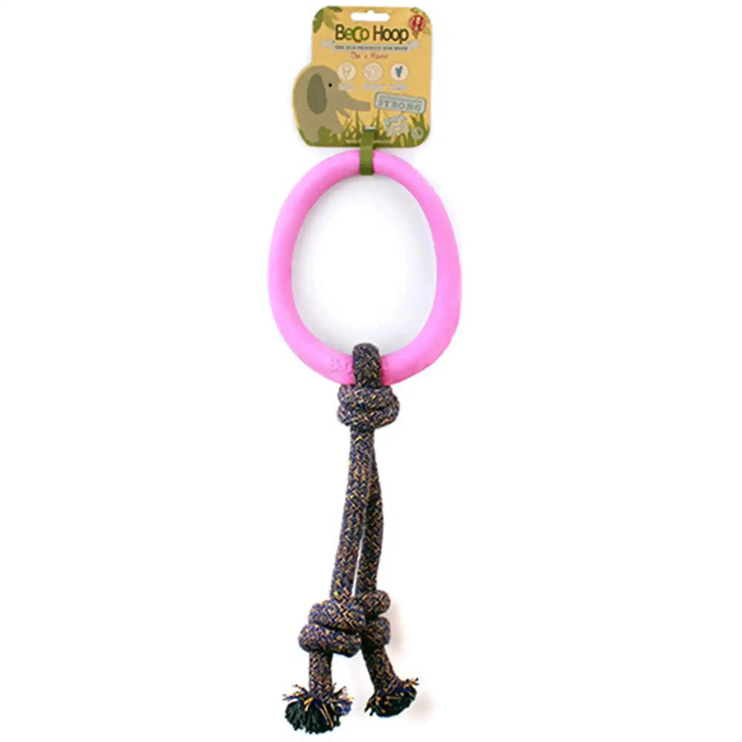 Beco Hoop on Rope Toy - PetsCura