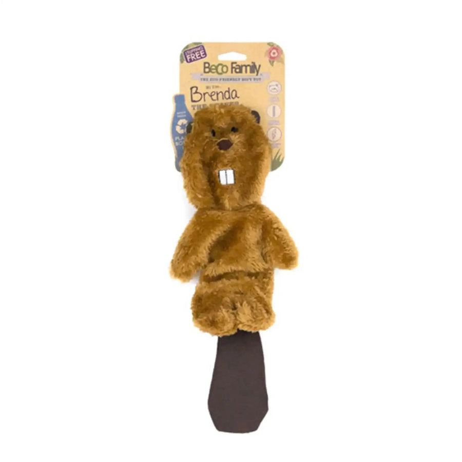 Beco Pet Stuffing Free Beaver Toy - PetsCura