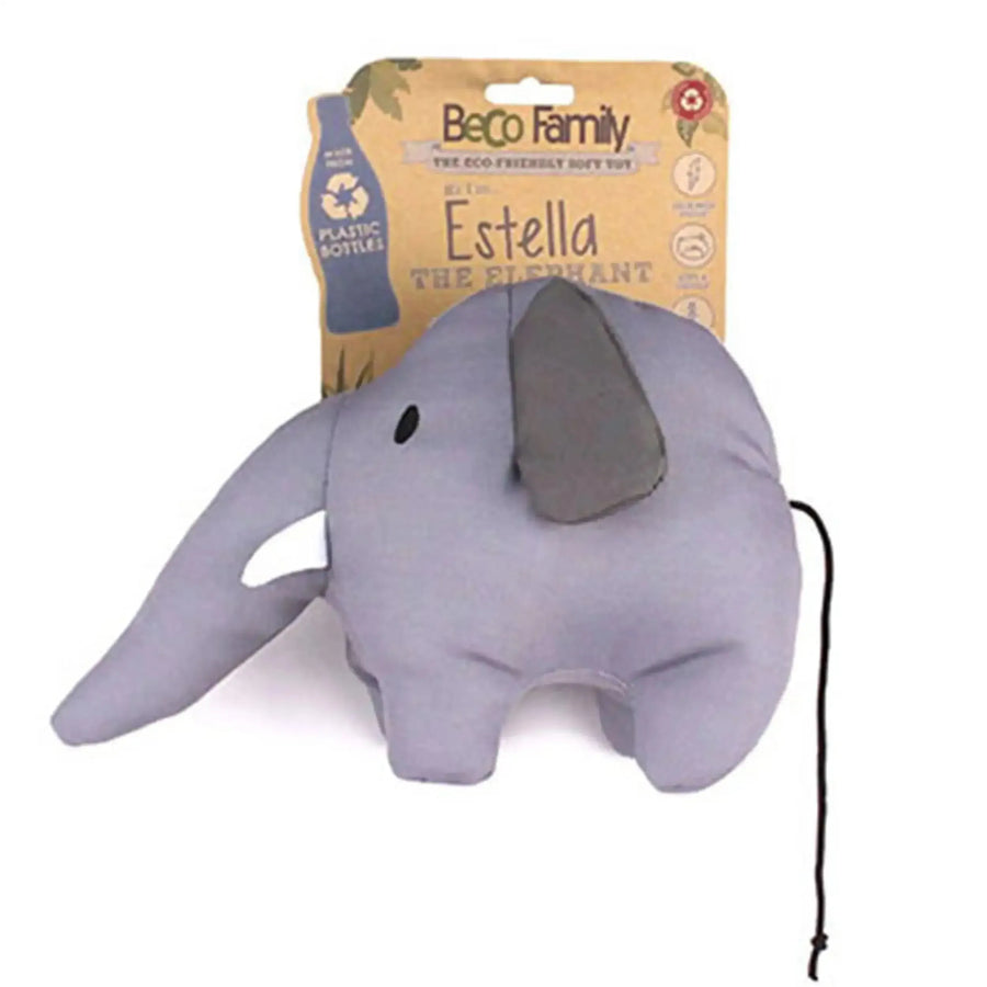 Beco Soft Estella The Elephant Toy with Squeeker - PetsCura