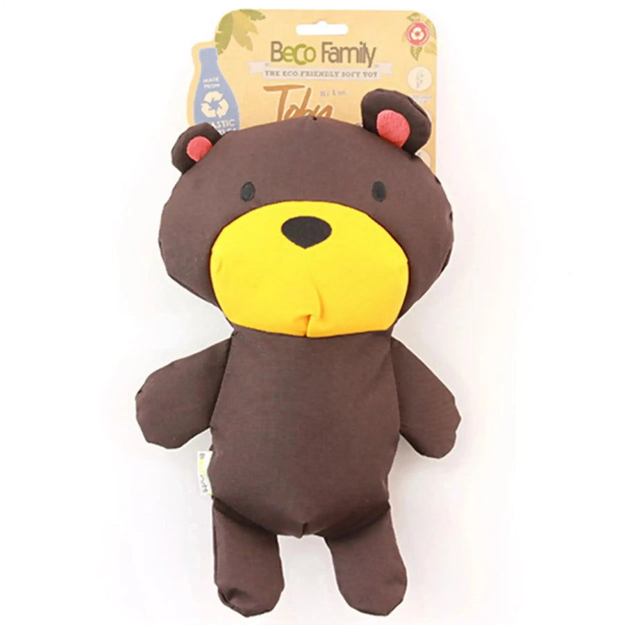 Beco Soft Toby Teddy Toy with Squeeker - PetsCura