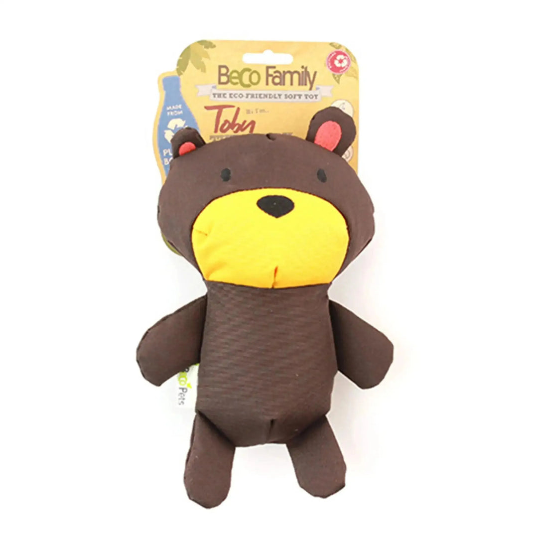 Beco Soft Toby Teddy Toy with Squeeker - PetsCura