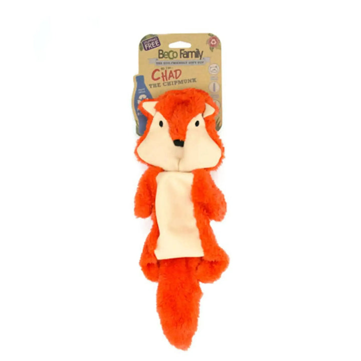 Beco Stuffing Free Chipmunk Toy - PetsCura