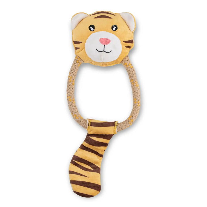 Beco dual material soft toy Tiger - PetsCura