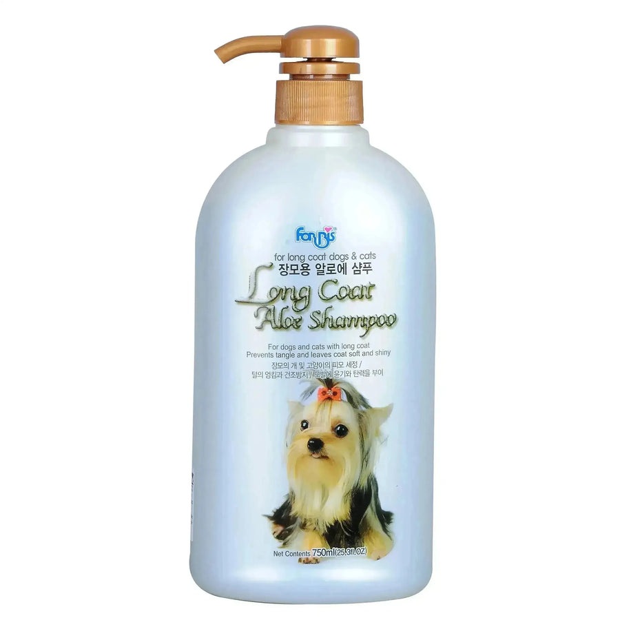 Forbis Long Coat Aloe Shampoo - PetsCura