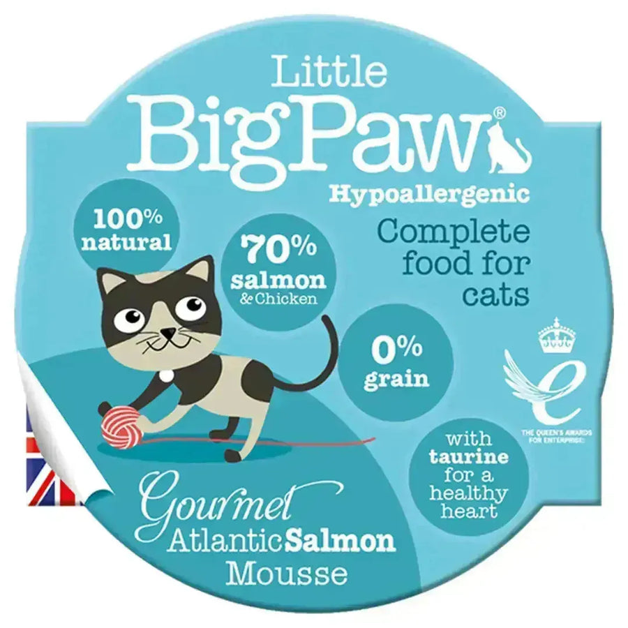 Little Big Paw Gourmet Atlantic Salmon Mousse - PetsCura