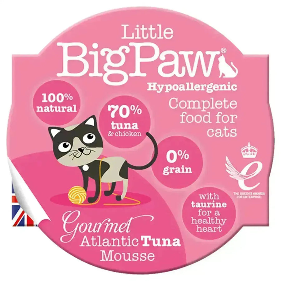 Little Big Paw Gourmet Atlantic Tuna Mousse - PetsCura