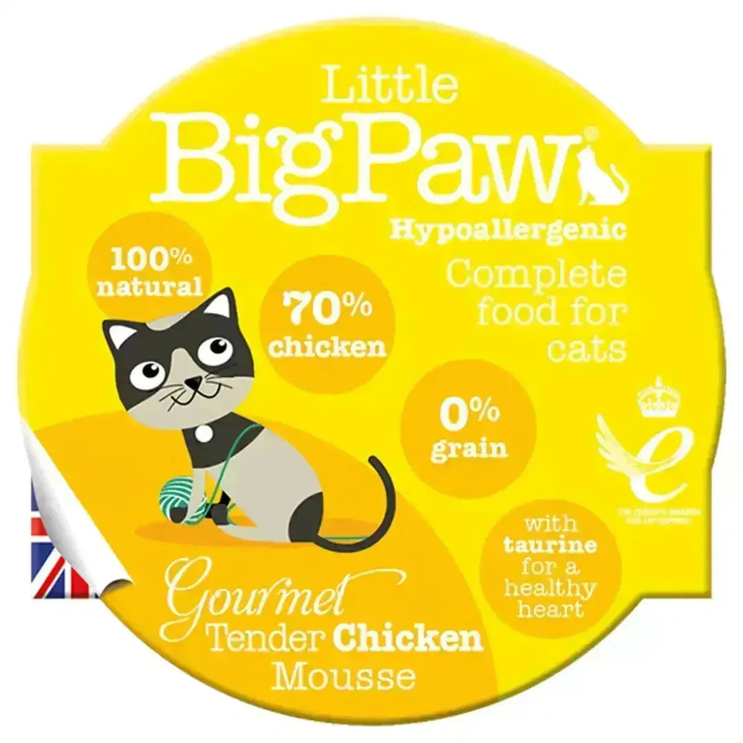 Little Big Paw Gourmet Tender Chicken Mousse - PetsCura