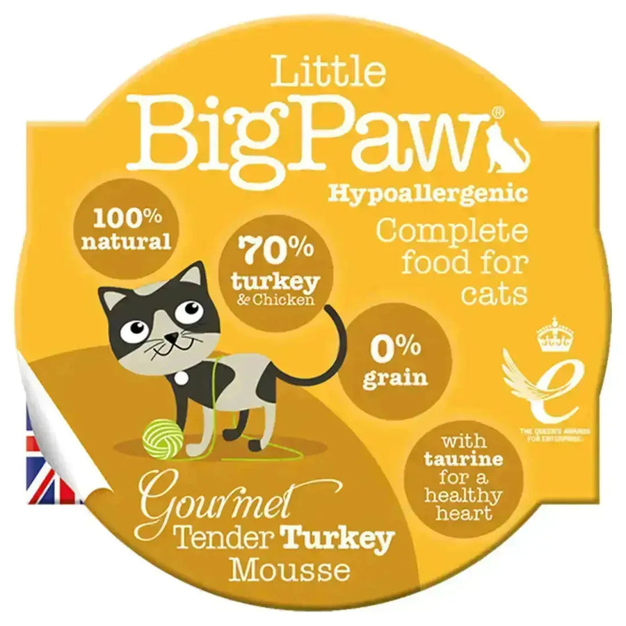 Little Big Paw Gourmet Tender Turkey Mousse - PetsCura