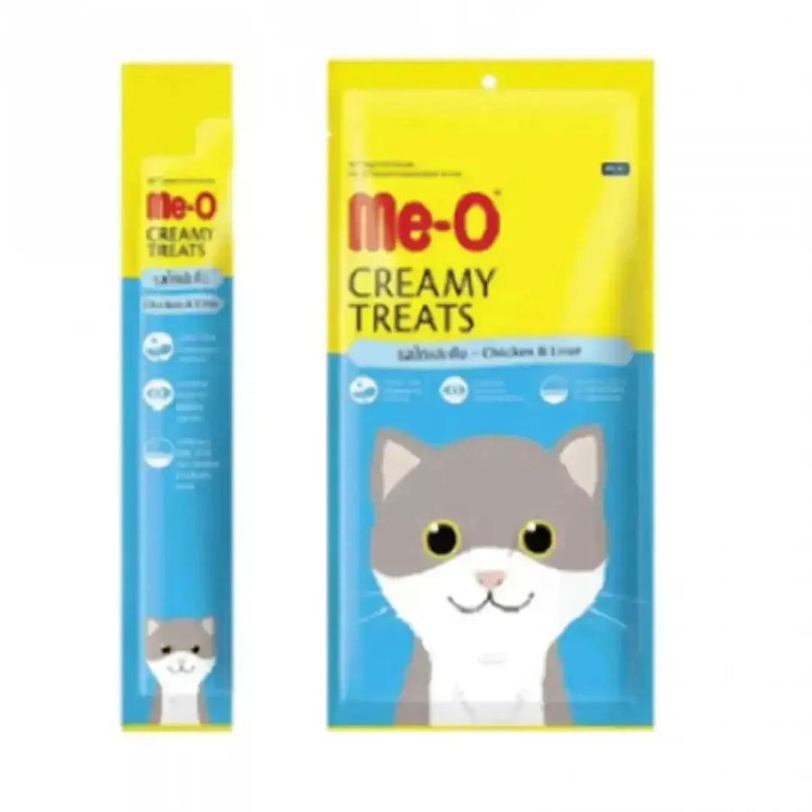 Me-O Creamy Treats Chicken & Liver - PetsCura