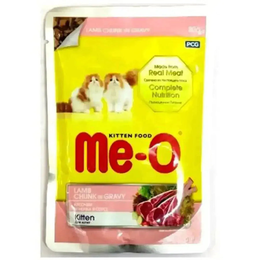 Me-O Kitten Lamb (Pack of 12) - PetsCura