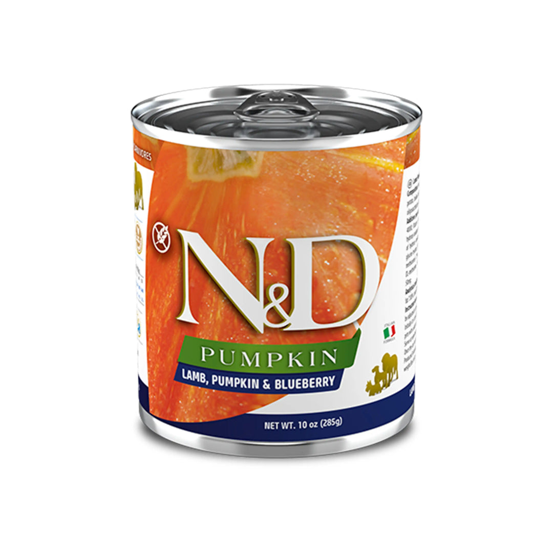 N&D Pumpkin Grain Free LAMB, PUMPKIN & BLUEBERRY ADULT WET FOOD - PetsCura