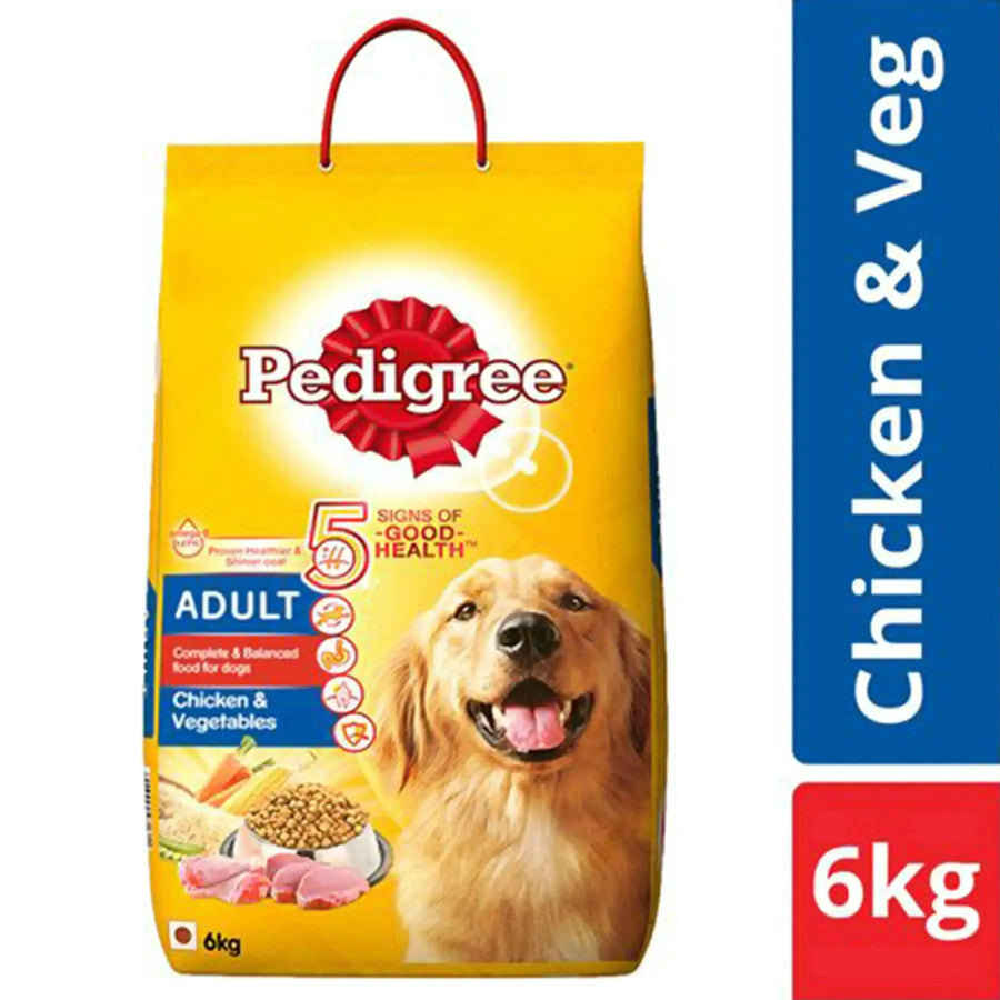 Pedigree Chicken & Veg Adult Dog Food - PetsCura