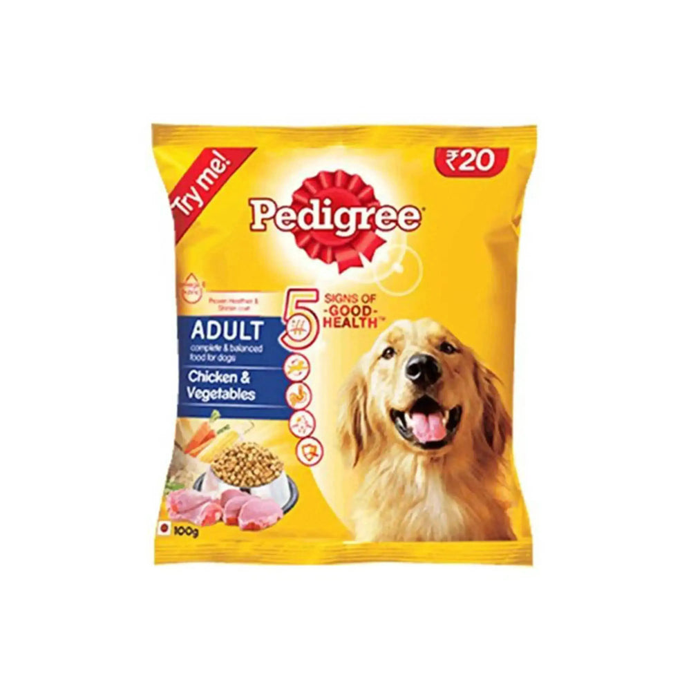 Pedigree Chicken & Veg Adult Dog Food - PetsCura