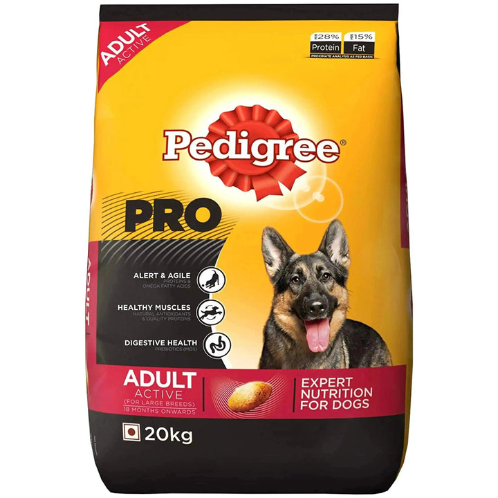 Pedigree Pro Expert Nutrition Active Adult - PetsCura