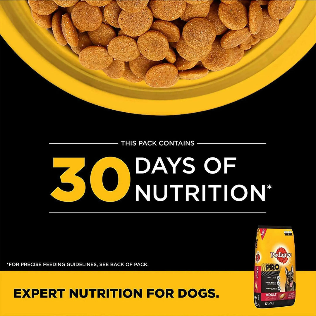 Pedigree Pro Expert Nutrition Active Adult - PetsCura