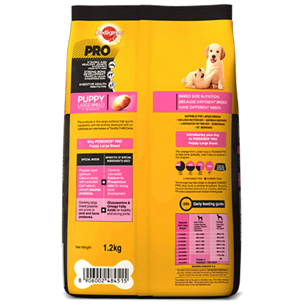 Pedigree Professional Large Breed Puppy Food - PetsCura