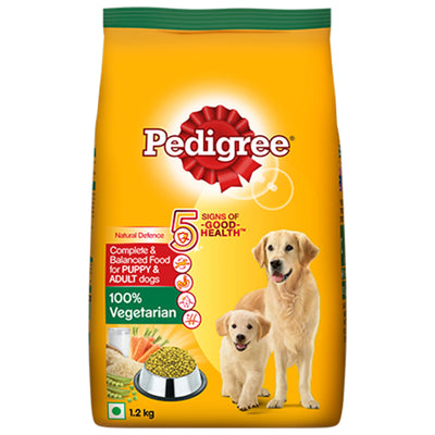 Pedigree Puppy And Adult Vegetarian Dog Food - PetsCura