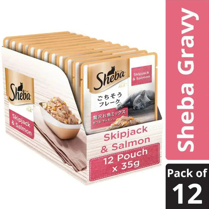 Sheba Skipjack & Salmon - PetsCura