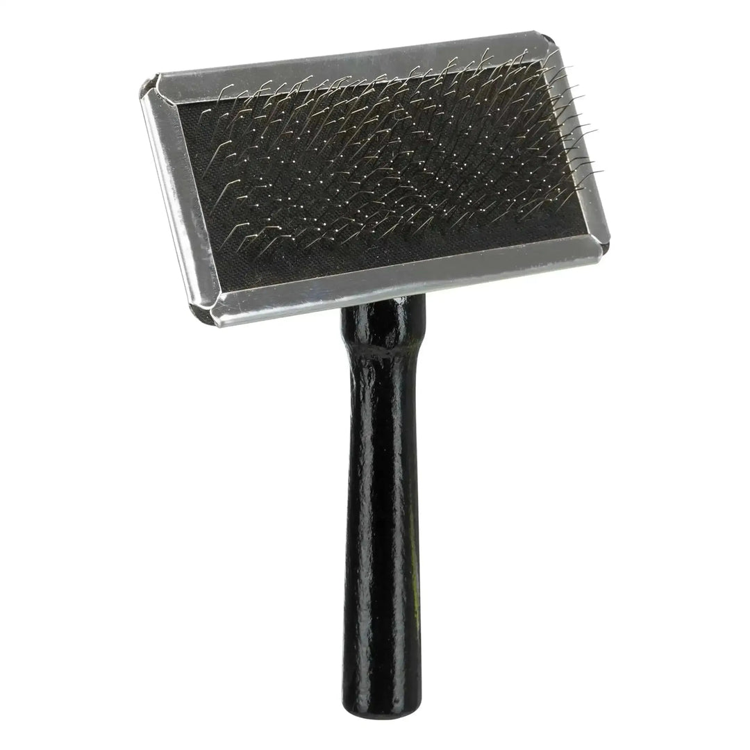 Slicker Brush with Brush Cleaner - PetsCura