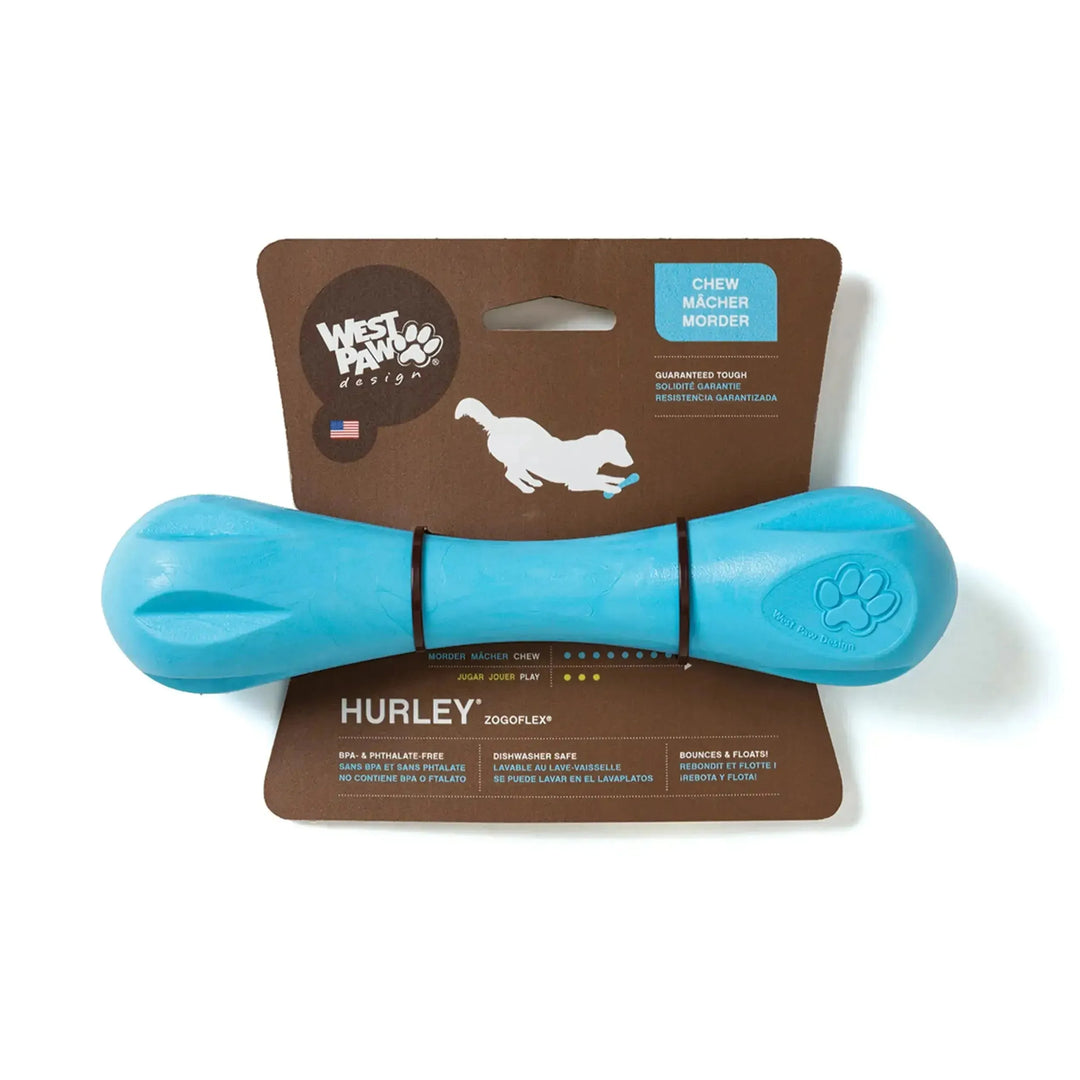 West Paw Zogoflex Hurley Durable Bone Chew Toy - PetsCura