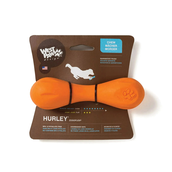 West Paw Zogoflex Hurley Durable Bone Chew Toy - PetsCura