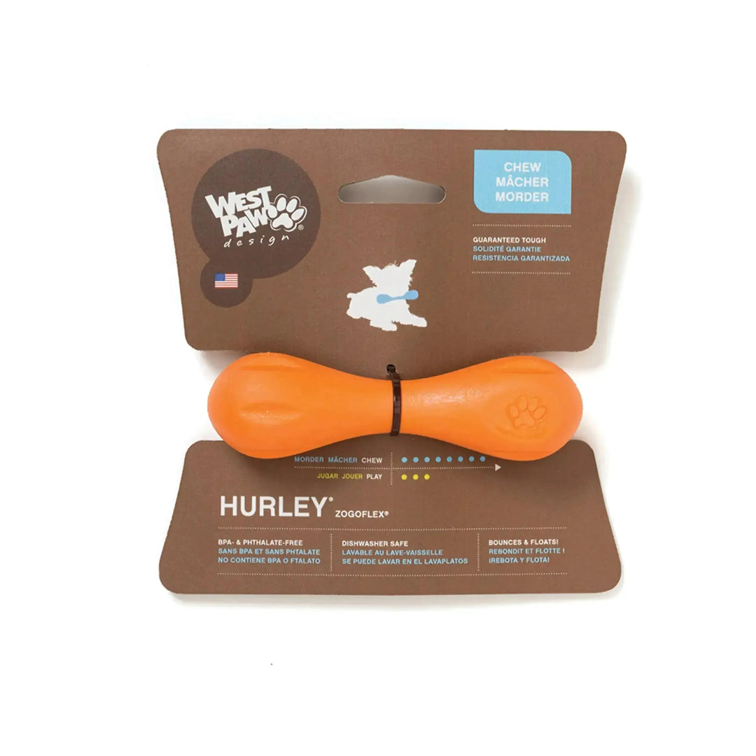 West Paw Zogoflex Hurley Durable Bone Chew Toy - PetsCura