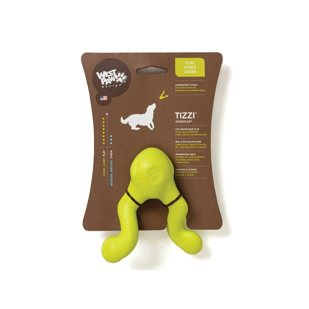 West Paw Zogoflex Tizzi Fetch Play Toy - PetsCura