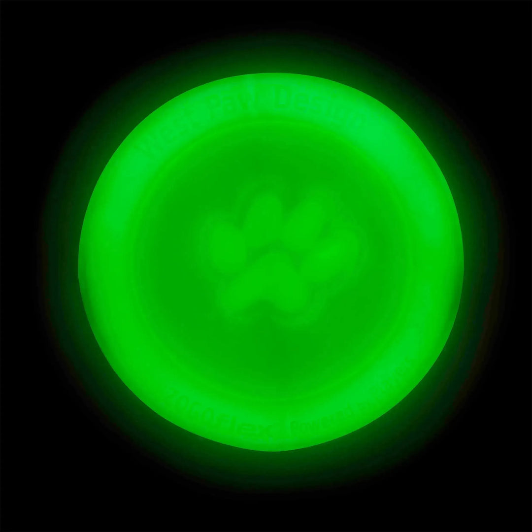 West Paw Zogoflex Zisc Flying Disc Toy ,Glow in the Dark - PetsCura