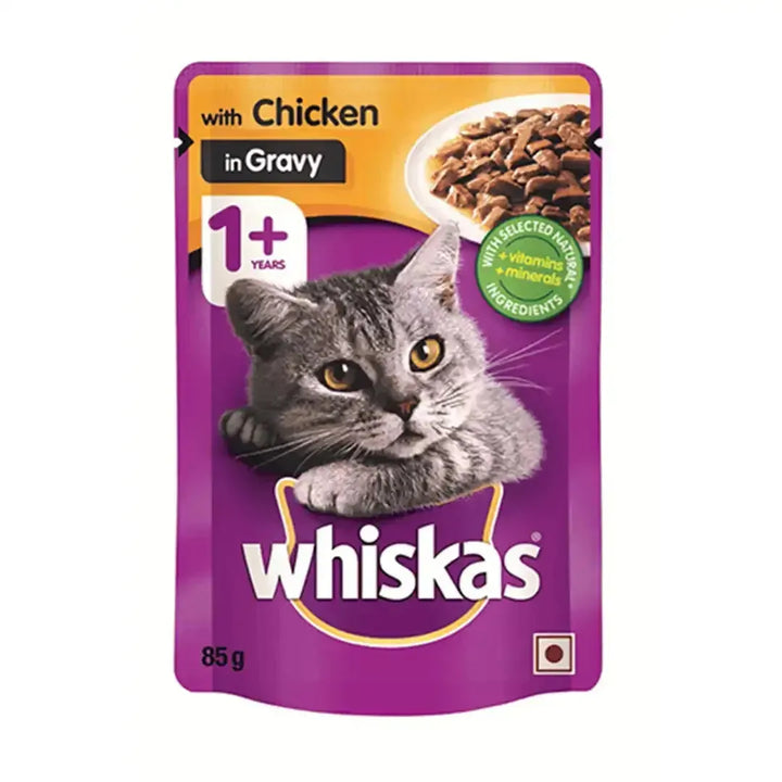 Whiskas Adult Chicken in Gravy - PetsCura