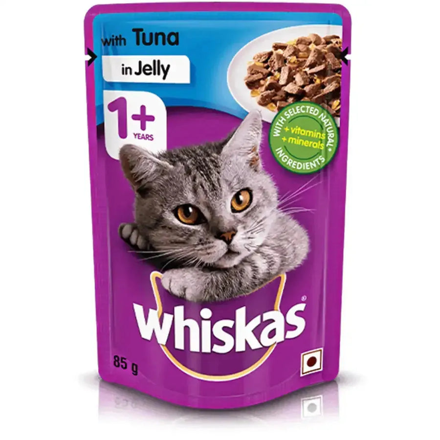 Whiskas Adult Tuna in Jelly - PetsCura