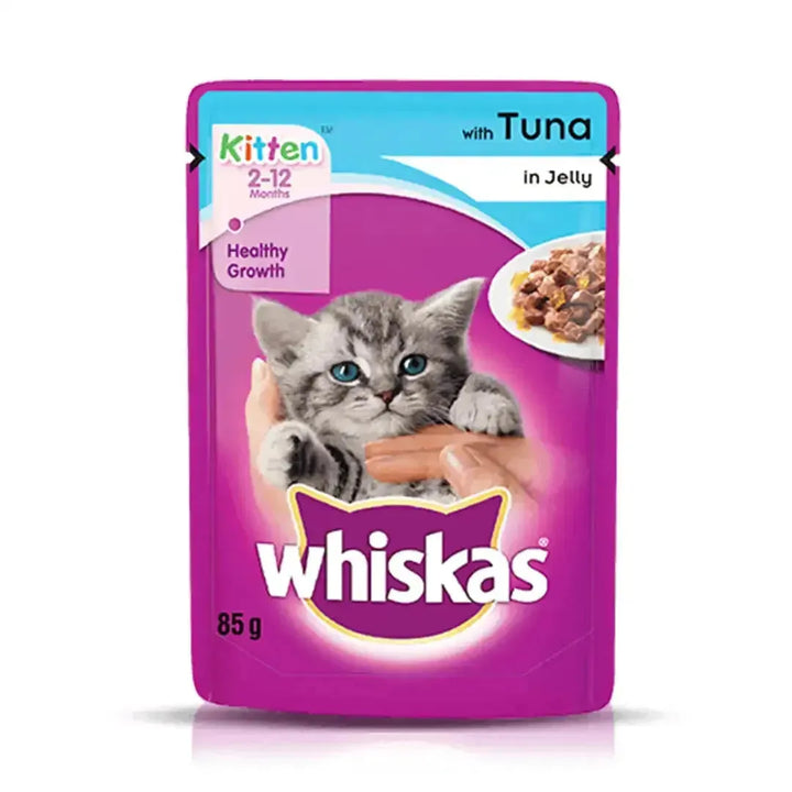 Whiskas Kitten Tuna in Jelly - PetsCura