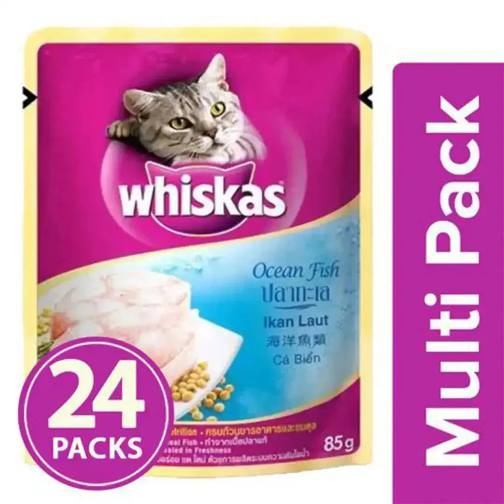 Whiskas Ocean Fish Gravy Wet Food - PetsCura