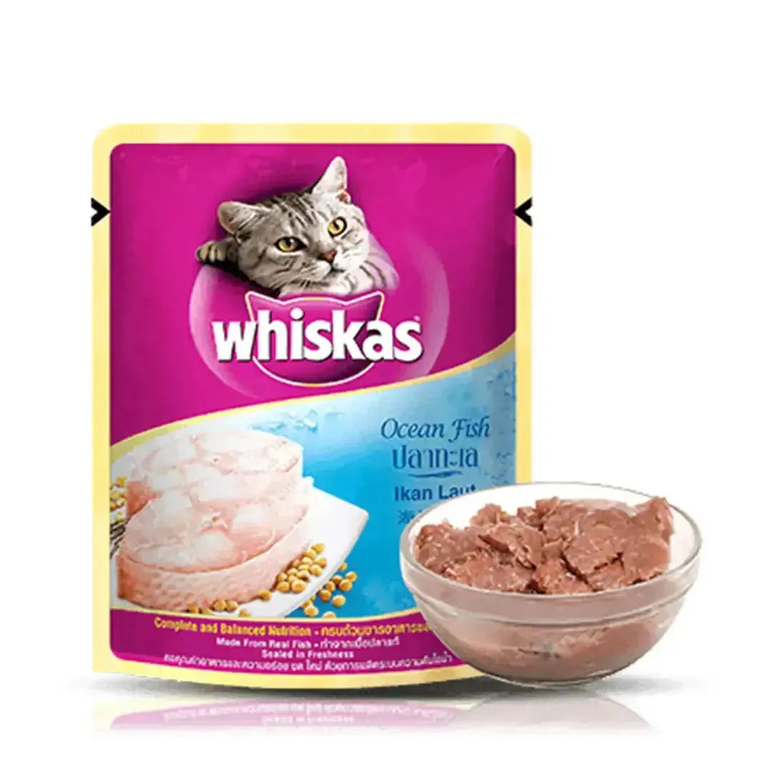 Whiskas Ocean Fish Gravy Wet Food - PetsCura