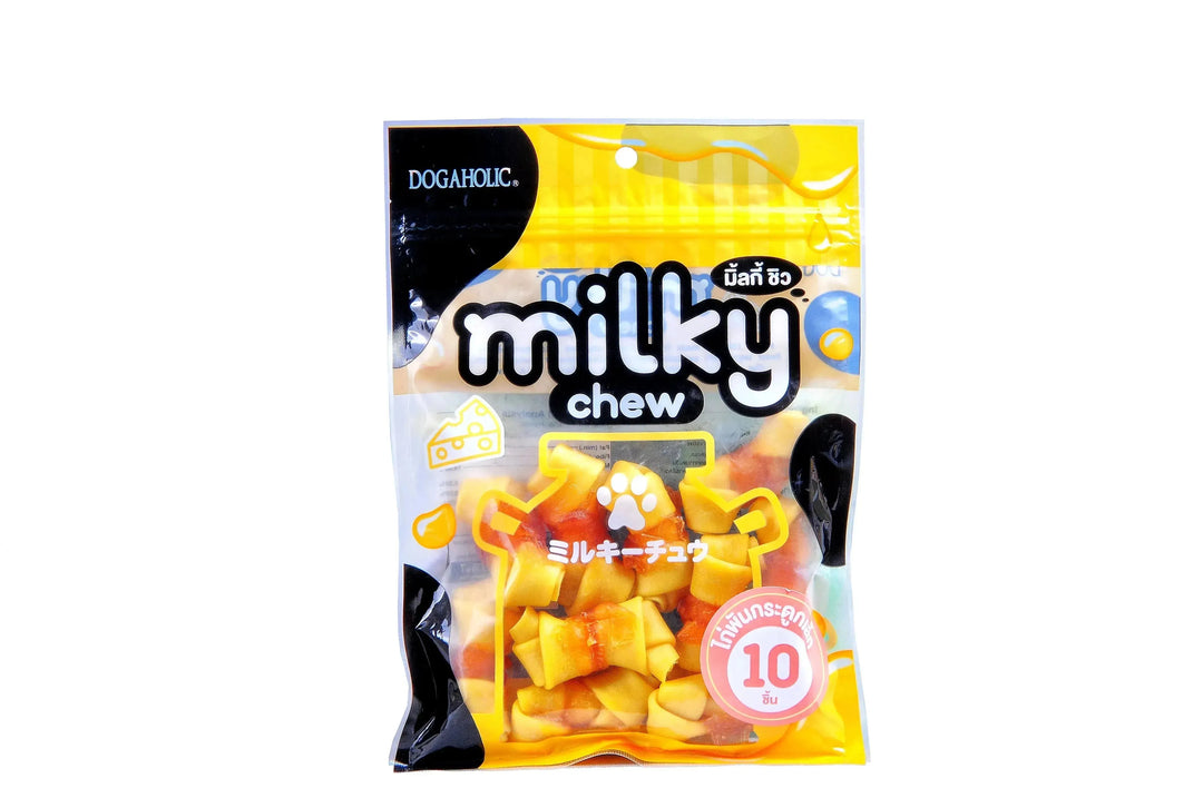 Dogaholic Milky Chew Cheese & Chicken Bone - PetsCura