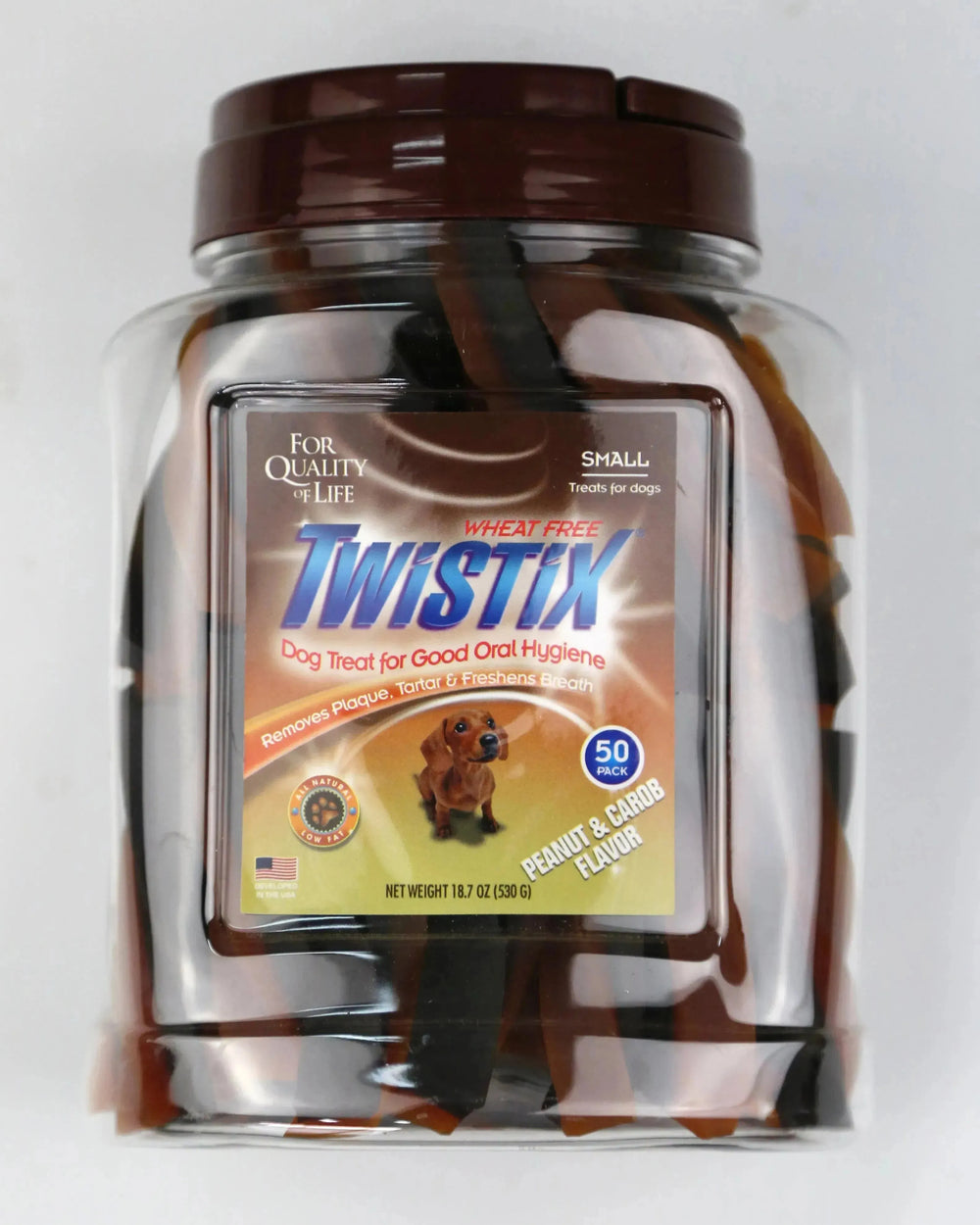 Twistix Canister Peanut & Carob - PetsCura