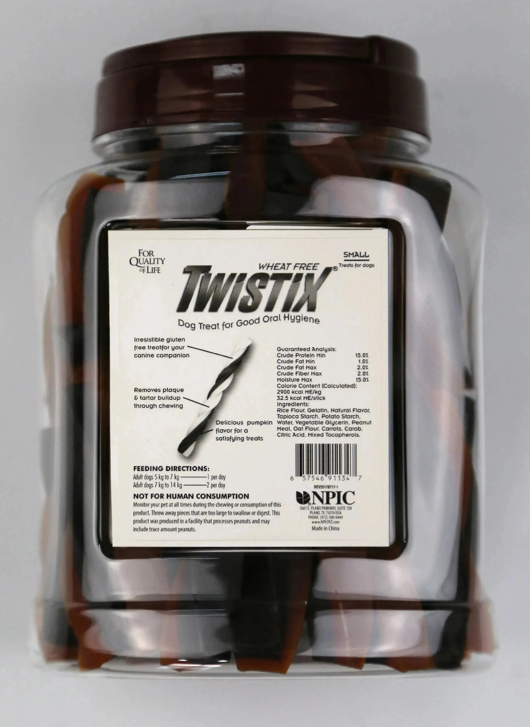 Twistix Canister Peanut & Carob - PetsCura