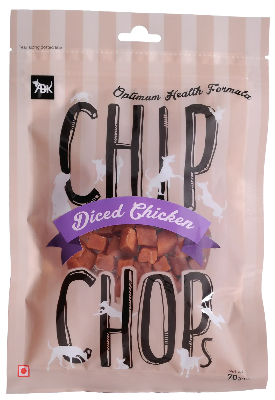 Chip Chops Diced Chicken - PetsCura