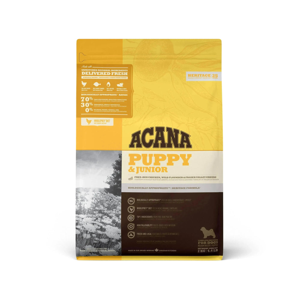 Acana Puppy & Junior Dog Food - PetsCura