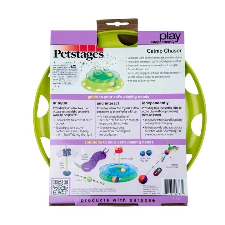 Catnip Chaser, Independent Cat Play Toy - PetsCura