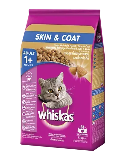 Whiskas Skin and Coat - PetsCura