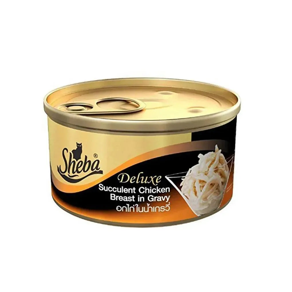 Sheba Succulent Chicken Breast in Gravy - PetsCura