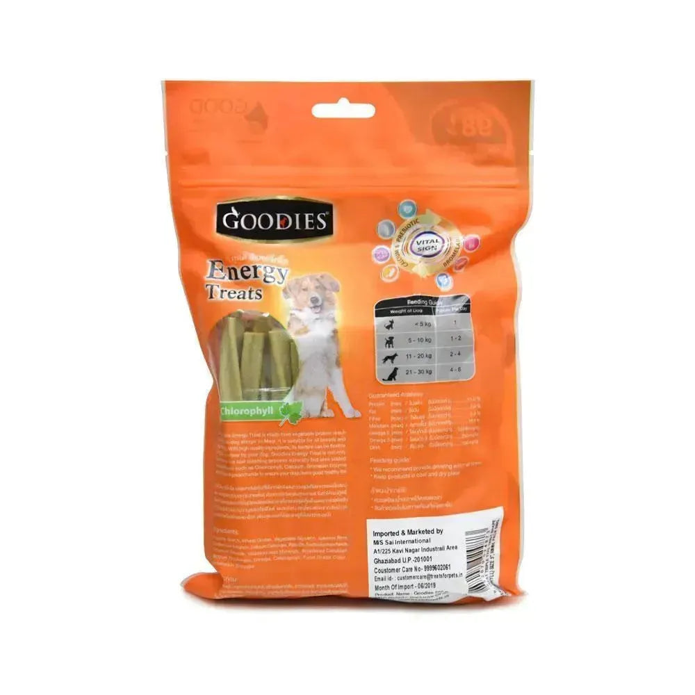 Goodies Energy Dog Treats - Chlorophyll - PetsCura