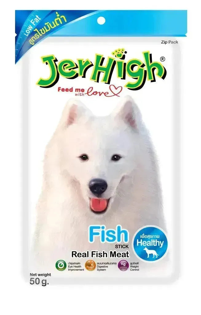 Jerhigh Fish Stick Low Fat - PetsCura