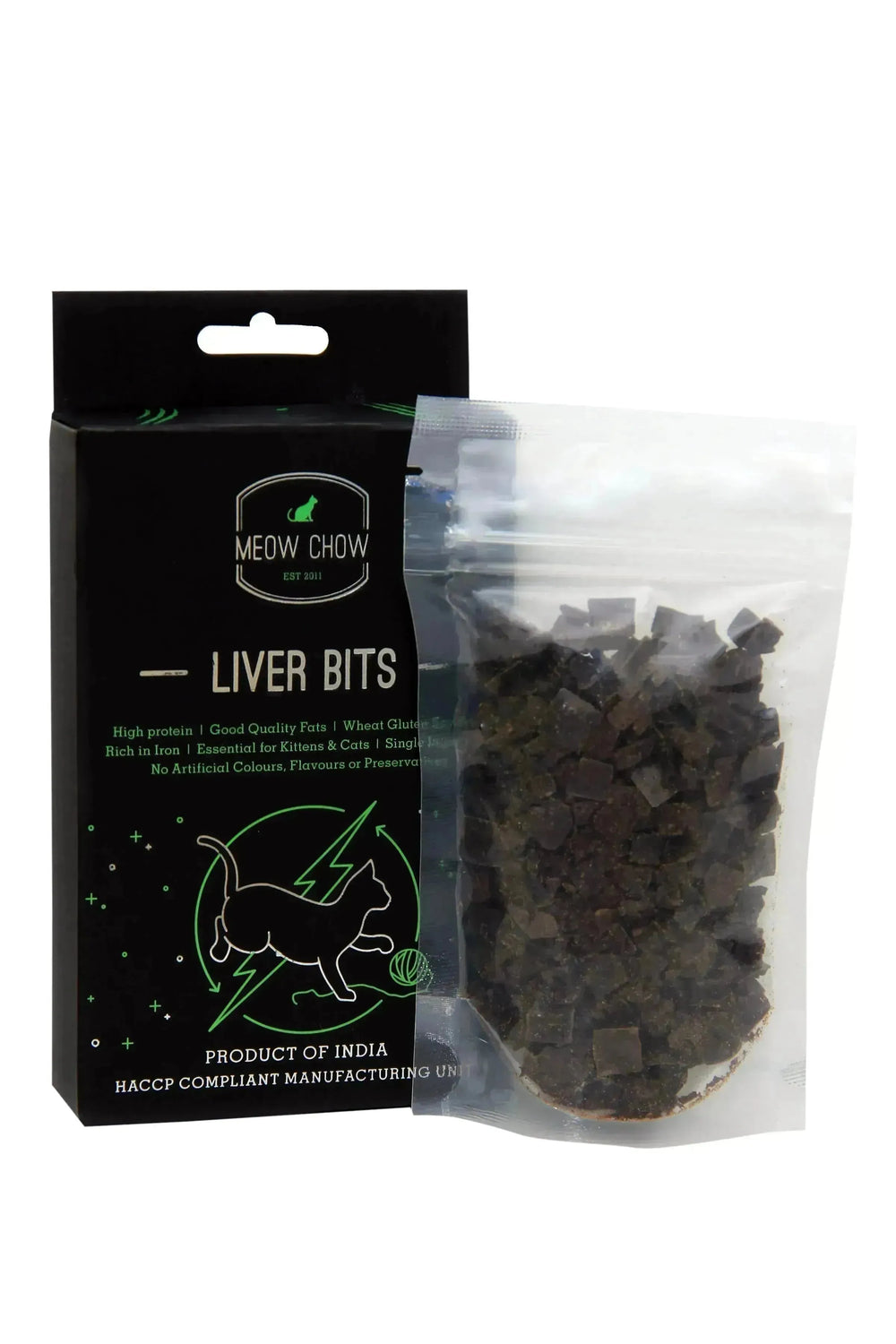 Meow chow Liver Bits - PetsCura