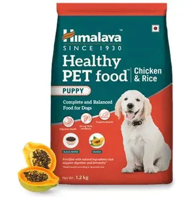 Himalaya healthy Chicken & Rice Pet food- Puppy - PetsCura